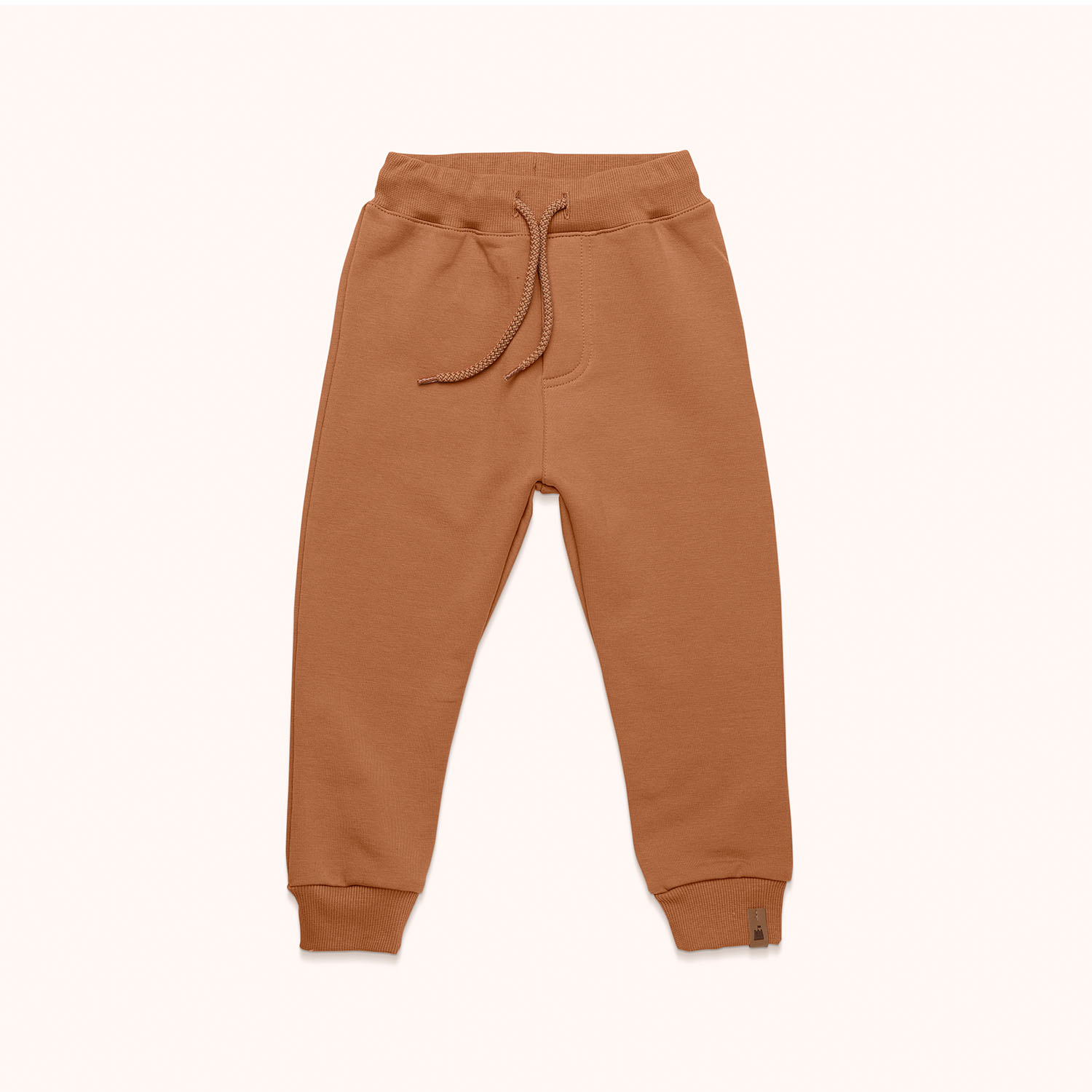 brown joggers