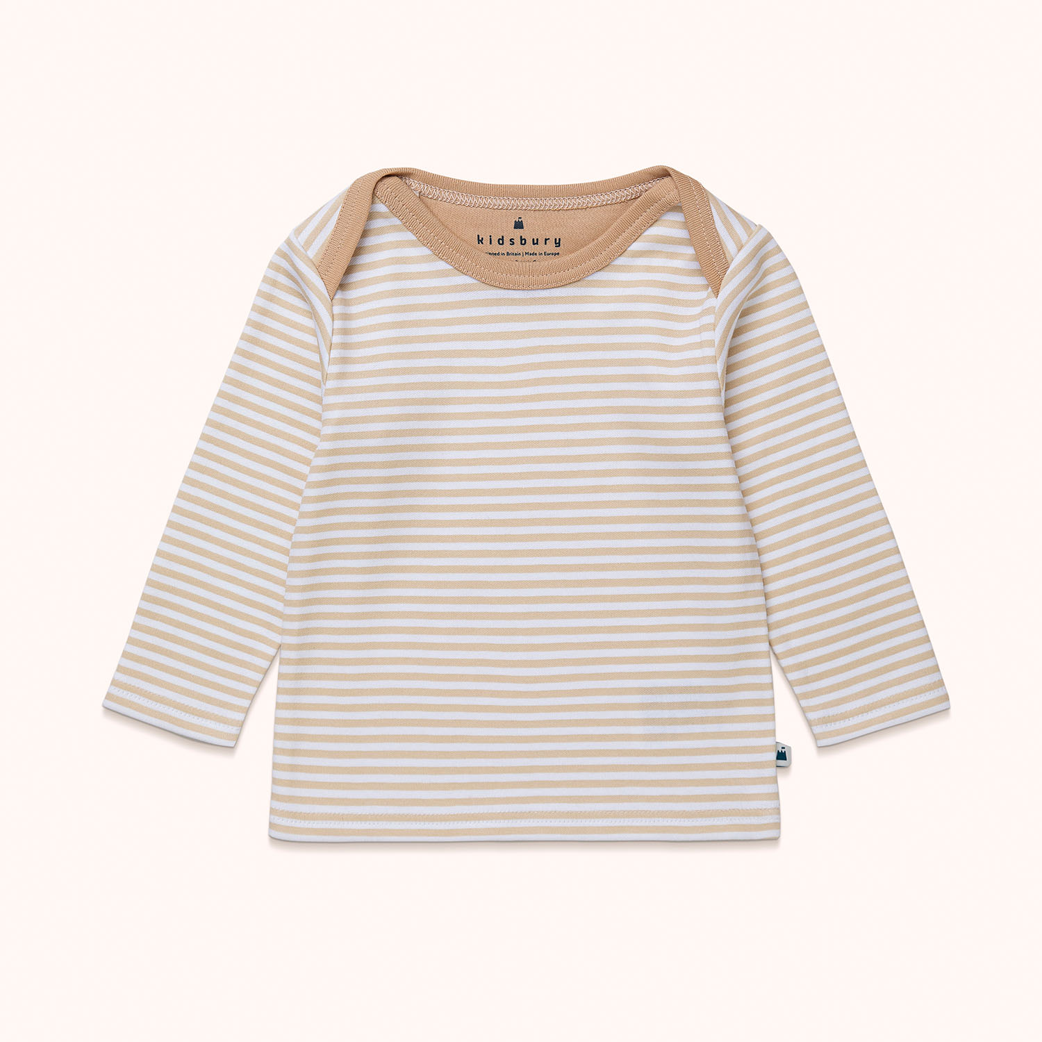 Envelope T-shirt, Striped Oat – Kidsbury