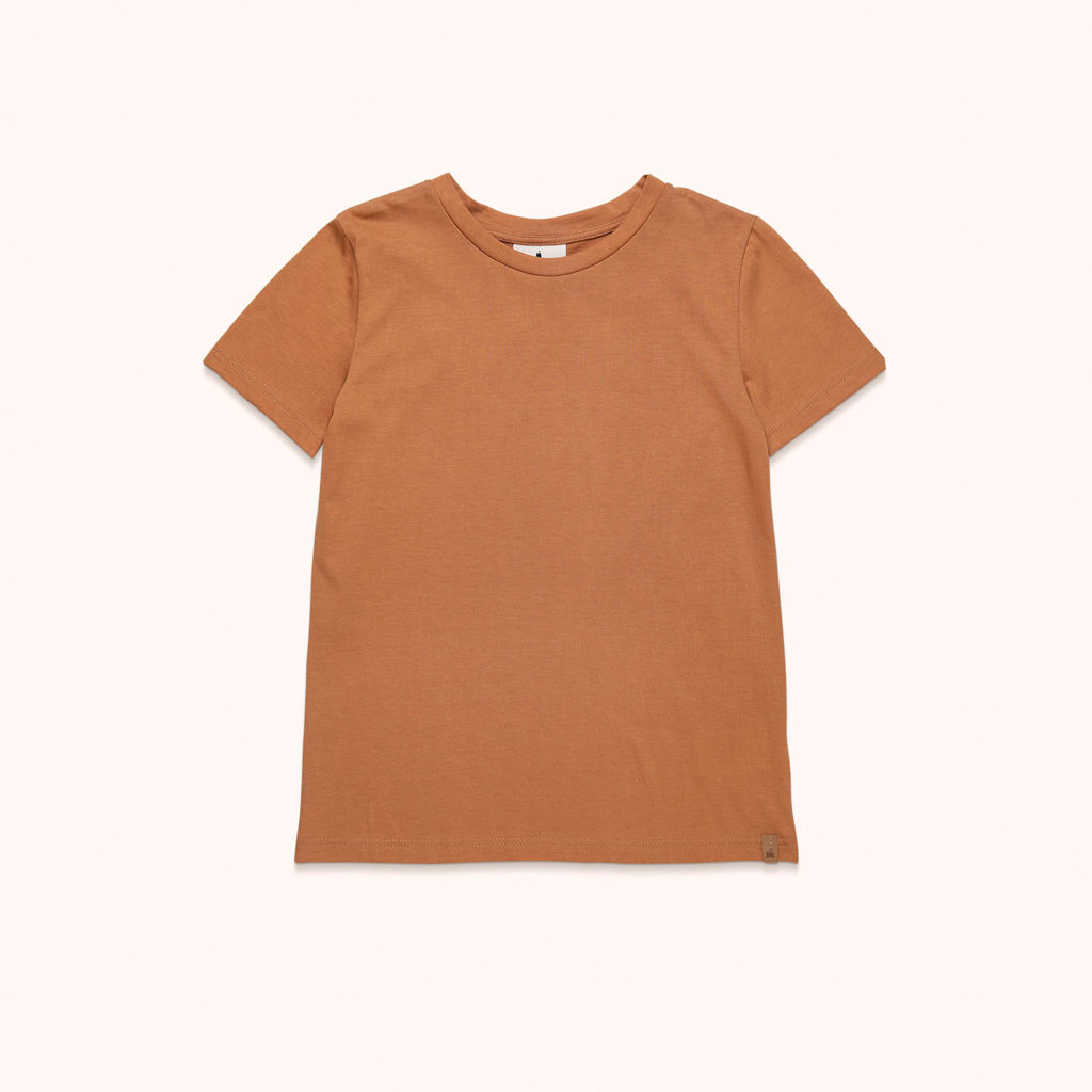 Kids T-shirt, Chestnut Brown – Kidsbury