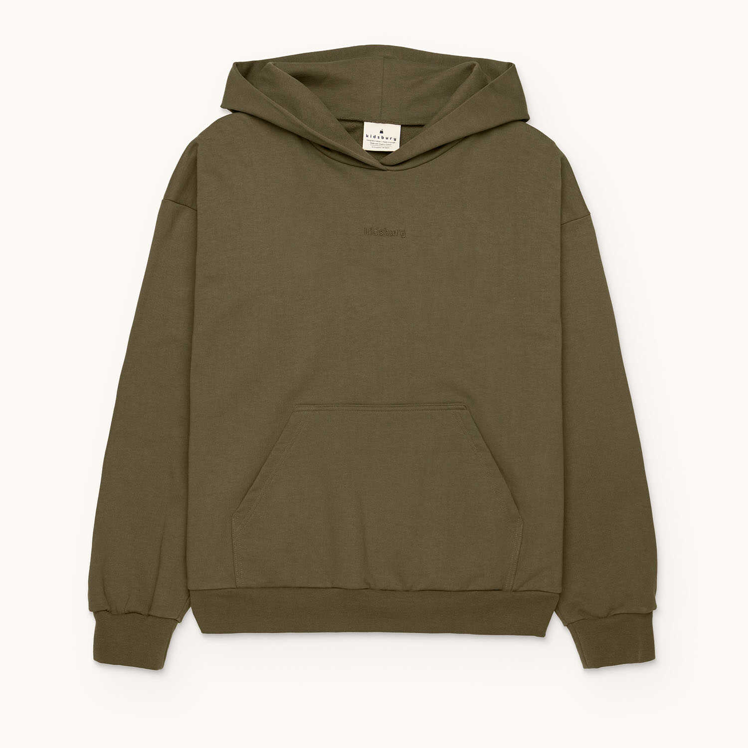Adult Unisex oversized hoodie and track pants, Dark Olive – Kidsbury